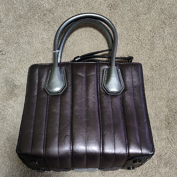 Michael Kors Handbags - Michael Kors Metallic Purple Mini Bag
